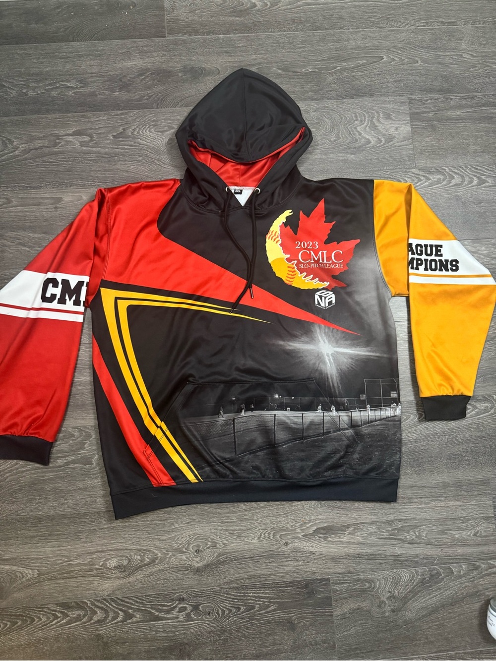 CMHC 2023 Black Red Yellow Team Hoodie